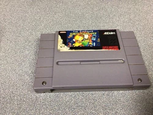 The Simpsons: Bart's Nightmare Super Nintendo Entertainment System USED
