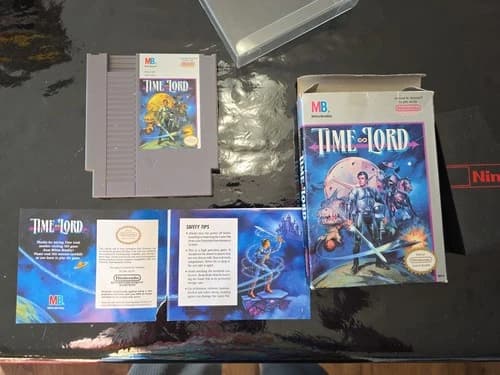 Time Lord (Nintendo Entertainment System, 1990) CiB Complete In Box