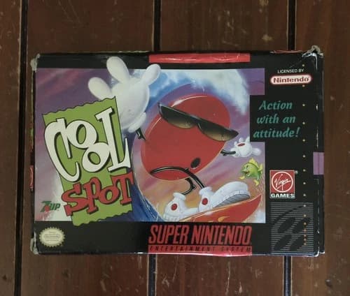 🔥Cool Spot - (Super Nintendo Entertainment System SNES) video game🔥