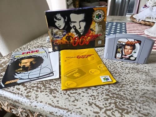 N64 Goldeneye 007 FULLY Complete In Box Nintendo CIB Tested Authentic CLEAN