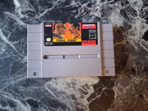 Final Fight SNES Authentic Tested Contacts Cleaned