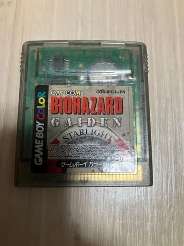 Nintendo Gameboy Color Resident Evil Gaiden Starlight JP Edit Very Good GP