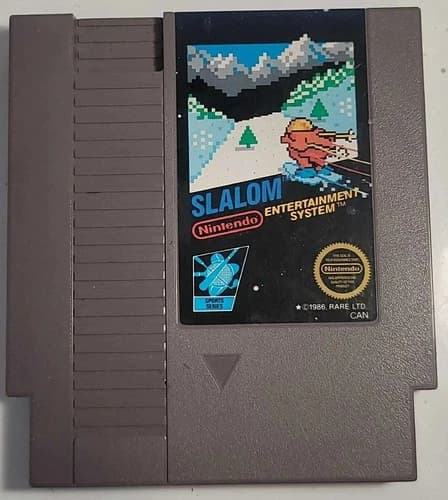 Slalom (Nintendo Entertainment System, 1986)