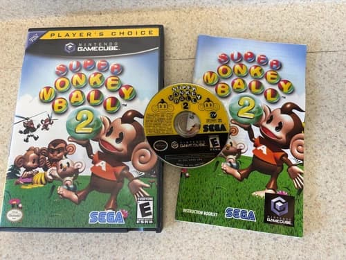 Super Monkey Ball 2 (Nintendo GameCube) Complete, CIB - Working - Authentic