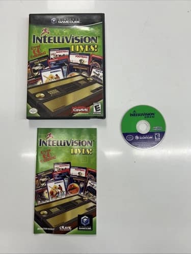 Intellivision Lives (Nintendo GameCube, 2004) CIB Manual Tested