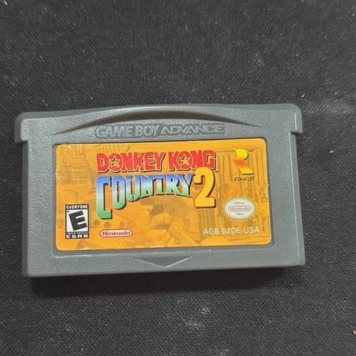 Nintendo Donkey Kong Country 2 Platform Game Boy Advance Cartridge