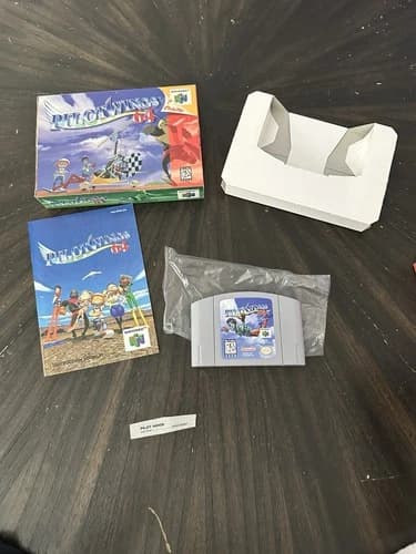 Nintendo 64 N64 Game Pilotwings 64 CIB Complete In Box Box Laminated