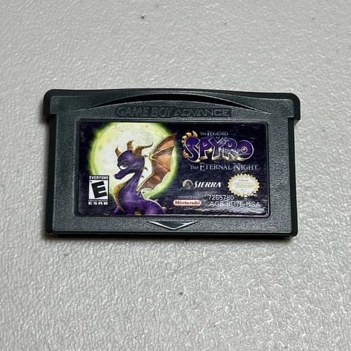 Legend of Spyro: The Eternal Night USA (Game Boy Advance) Tested Working!