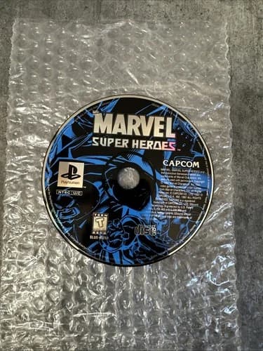MARVEL SUPER HEROES Capcom PLAYSTATION 1 PS1 GAME ~ DISC ONLY ~