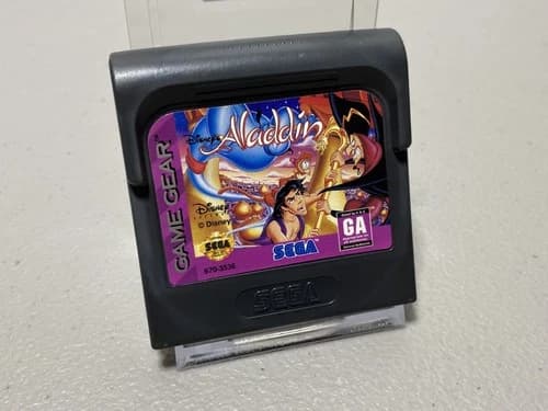 Aladdin (for Sega Game Gear) Original Game Cartridge