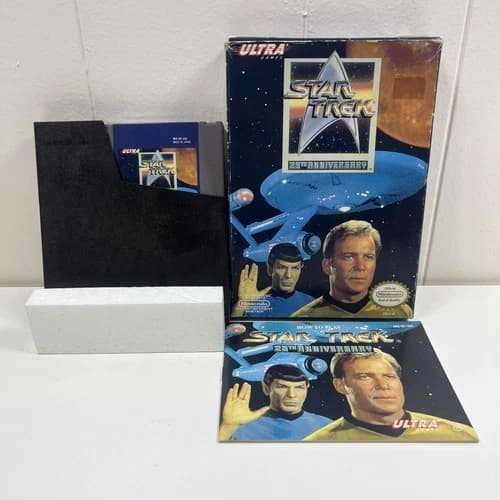 Star Trek 25th Anniversary (Nintendo NES) Complete in Box CIB