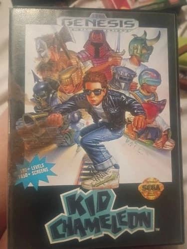 Sega Kid Chameleon 1993 Complete In Box