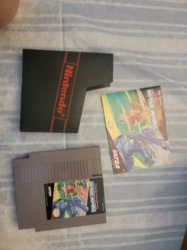 Cyber Stadium Series: Base Wars (Nintendo Entertainment System Nes, 1991) Works!