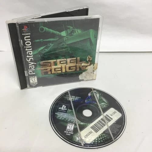 Steel Reign PlayStation 1 PS1 CIB Complete- Free Shipping