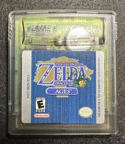 Legend of Zelda Oracle of Ages (Nintendo Game Boy Color, 2001)