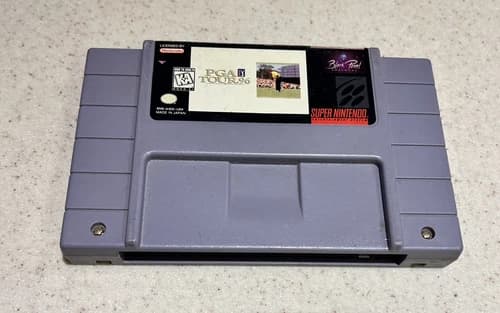 PGA Tour 96 (Super Nintendo, 1996) SNES game cartridge!