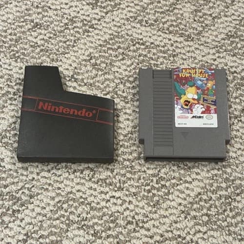 Krusty's Fun House (Nintendo NES) - Acclaim - The Simpsons Series - Game Only