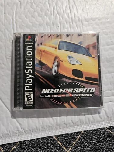 Need for Speed Porsche Unleashed (PlayStation 1) Complete - Tested - Authentic