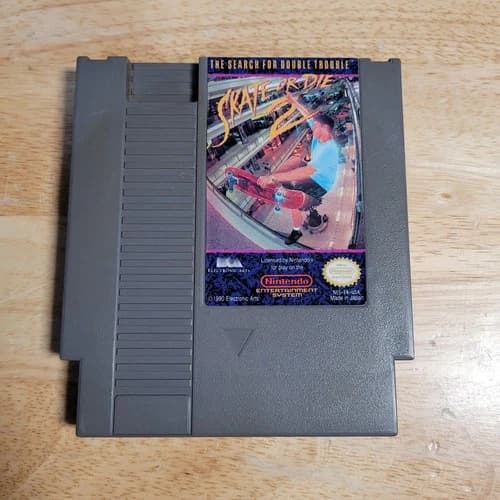 Skate or Die 2: The Search for Double Trouble Nintendo Entertainment NES Tested