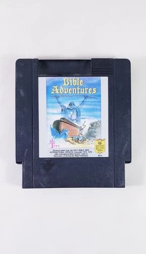 Nintendo Entertainment System NES Bible Adventures Video Game - Cartridge Only