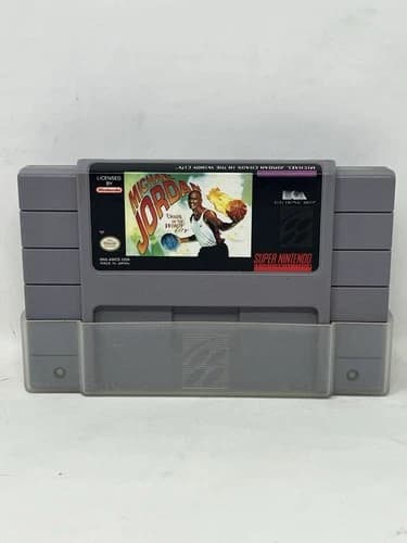 Michael Jordan: Chaos In The Windy City - Super Nintendo Snes - Game Cartridge