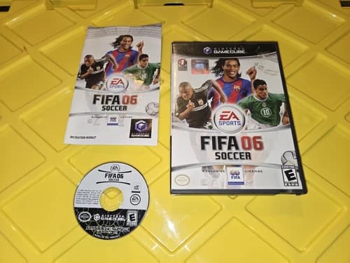 FIFA Soccer 06 For Nintendo GameCube Complete In Box Authentic Tested