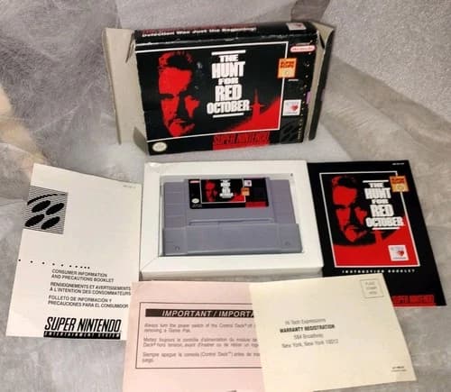 The Hunt for Red October (Super Nintendo Entertainment System, 1993)