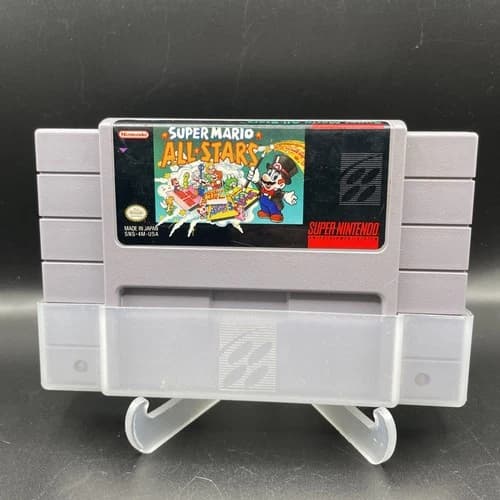 Super Nintendo SNES - Super Mario All-Stars - Cart Only - Tested/Works