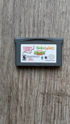 Candy Land/Chutes and Ladders/Memory - Game Boy Advance GBA Game