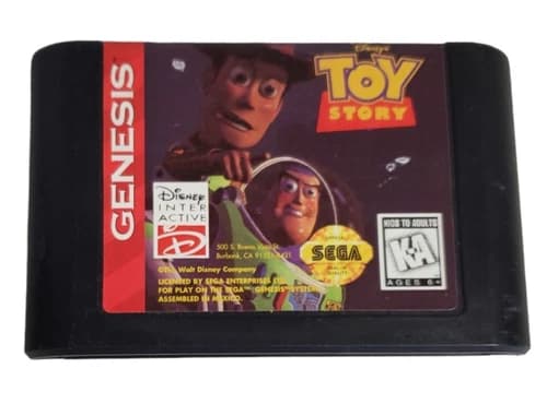 Vintage Disney's Toy Story (Sega Genesis, 1995) Cart Only