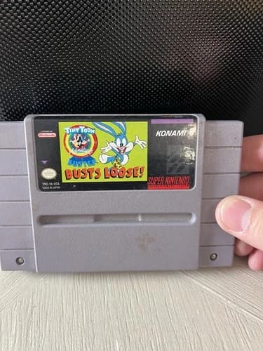 Tiny Toon: Buster Busts Loose (Super Nintendo SNES, 1993) Cart Only TESTED