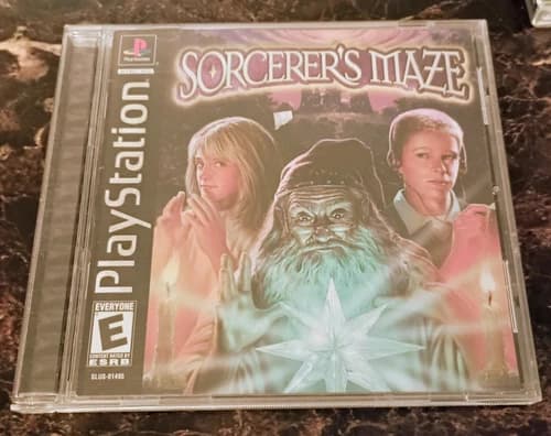 Sorcerer's Maze PlayStation PS1 Black Label Complete Video Game