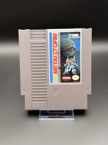 Metal Storm Original Nintendo Entertainment System NES •AUTHENTIC!• Tested!