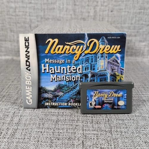 Nancy Drew: Message in a Haunted Mansion (Nintendo Game Boy Advance, 2001)