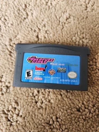 The Powerpuff Girls gameboy advance game Mojo Jojo A-Go-Go