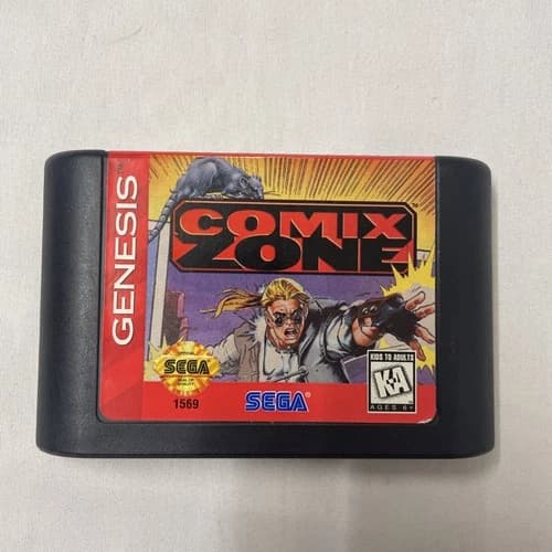Comix Zone - Sega Genesis - Tested