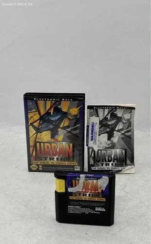 Urban Strike - Sega Genesis (1994), COMPLETE