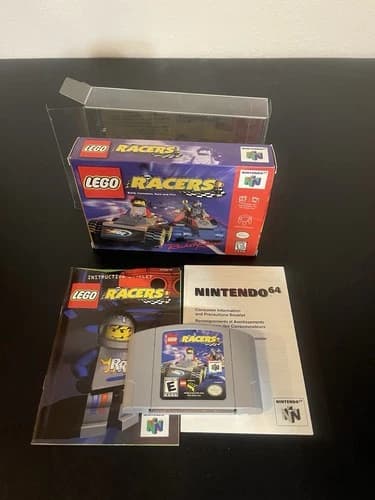 Lego Racers (Nintendo 64 N64) Complete CIB Manual Box Tested