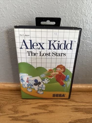 Alex Kidd: The Lost Stars (Sega Master System, 1988) Complete CIB