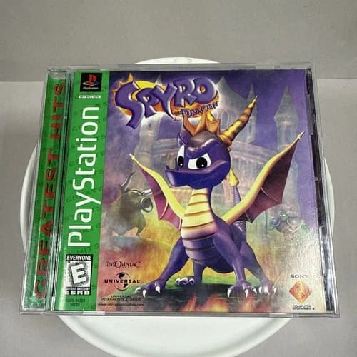 Spyro the Dragon (Sony PlayStation 1 PS1, 1998) Complete CIB