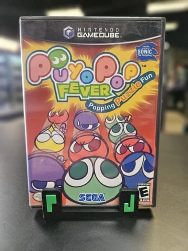 Puyo Pop Fever (Nintendo GameCube, 2004) Complete In Box CIB