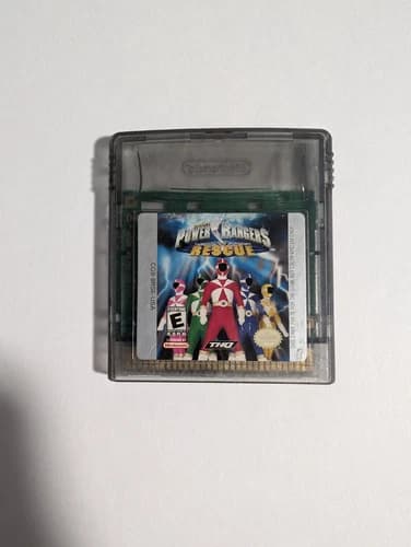 Power Rangers: Lightspeed Rescue (Nintendo Game Boy Color, 2000) - Tested!