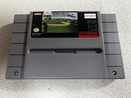 Pebble Beach Golf Links - Super Nintendo Entertainment System (SNES)
