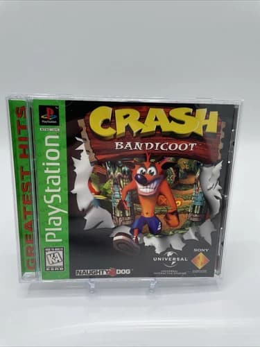 Crash Bandicoot PlayStation 1 PS1 Complete CIB Greatest Hits
