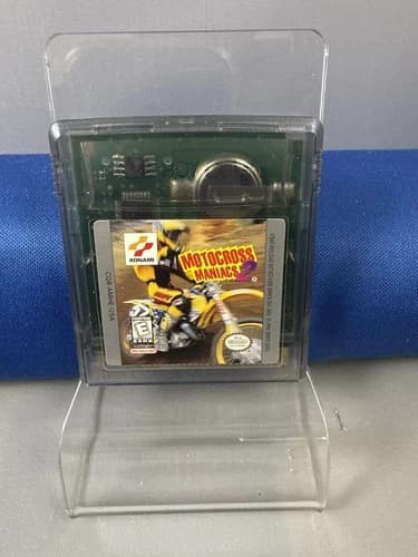 Motocross Maniacs 2 Gameboy Color GBC Authentic Cartridge Only Tested Nice Label