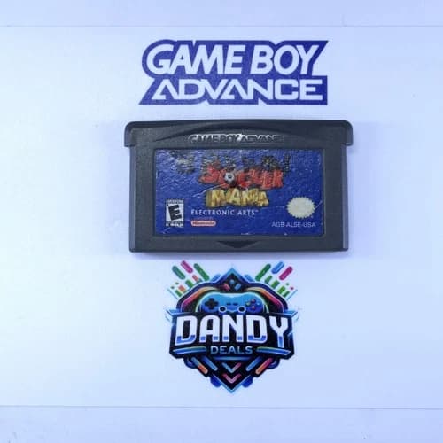 Soccer Mania GBA Authentic, Tested - GameBoy Advance
