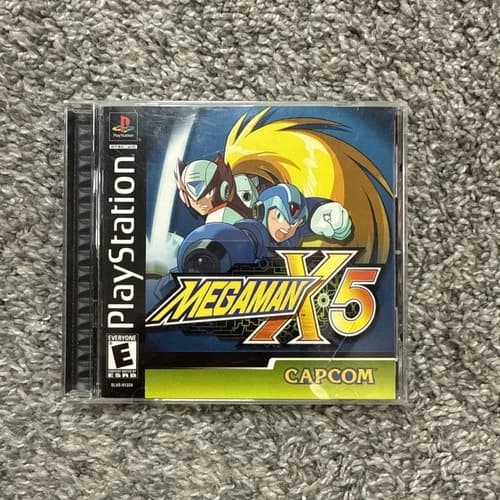 Mega Man X5 - Sony PlayStation 1 PS1 CIB Tested & Working