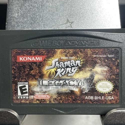 Shaman King: Legacy of the Spirits Soaring Hawk (Game Boy Advance, 2005) Tested