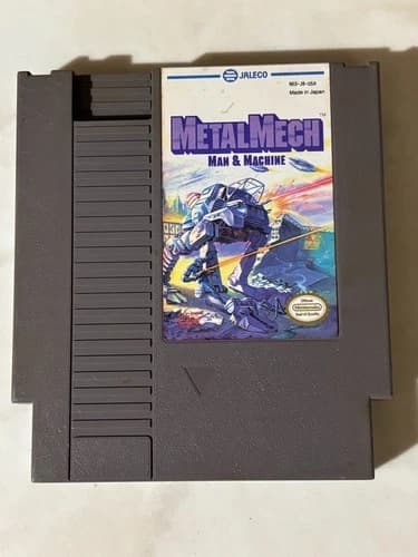Nintendo NES MetalMech Man & Machine (Cleaned, Tested & Working)