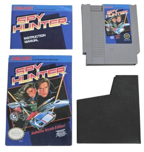 Spy Hunter (Nintendo Entertainment System, 1987) Complete CIB!